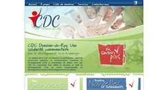 Desktop Screenshot of cdcdomaineduroy.com